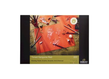 Rembrandt : Renkli Çizim Defteri : Sanguine Red : A3 : 180 gr : 50 Yaprak
