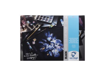 Van Gogh : Sulu Boya Bloğu : Siyah : A3 : 360 gr : 12 Yaprak