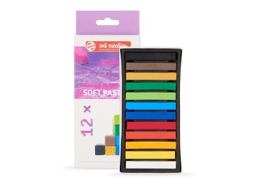Talens : Art Creation : Soft Pastel Boya Seti : 12 Renk