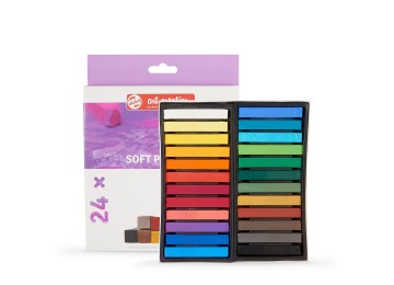 Talens : Art Creation : Soft Pastel Boya Seti : 24 Renk