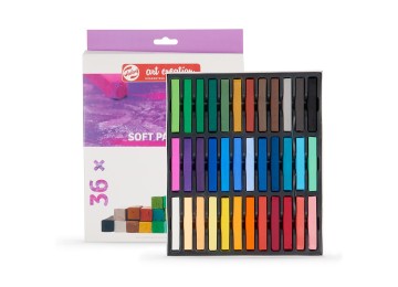 Talens : Art Creation : Soft Pastel Boya Seti : 36 Renk