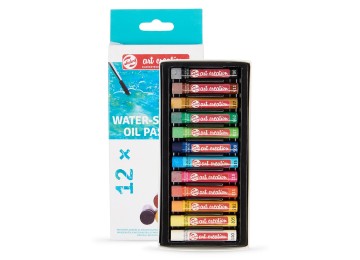 Talens : Art Creation : Sulandırılabilir Yağlı Pastel Boya Seti : 12 Renk