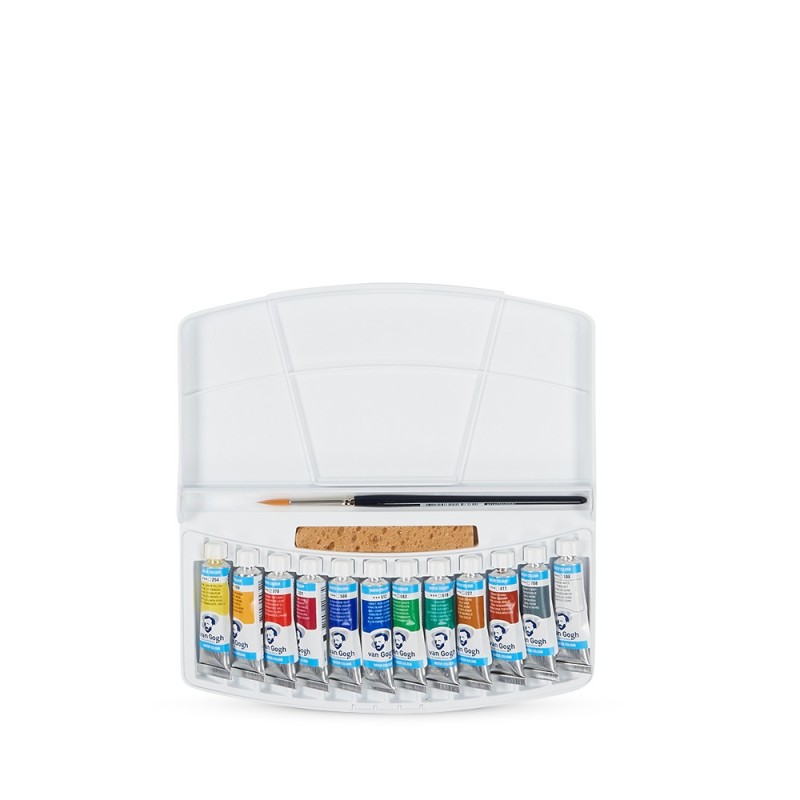 Van Gogh : Tüp Sulu Boya Seti : 12 Renk x10 ml