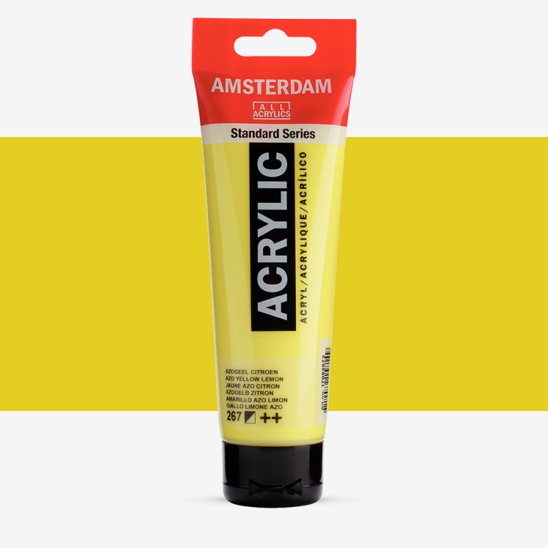 Amsterdam : Standart Akrilik Boya : 120 ml : Azo Yellow Lemon