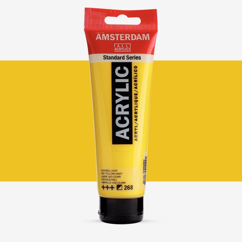 Amsterdam : Standart Akrilik Boya : 120 ml : Azo Yellow Light