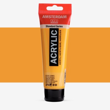 Amsterdam : Standart Akrilik Boya : 120 ml : Azo Yellow Deep