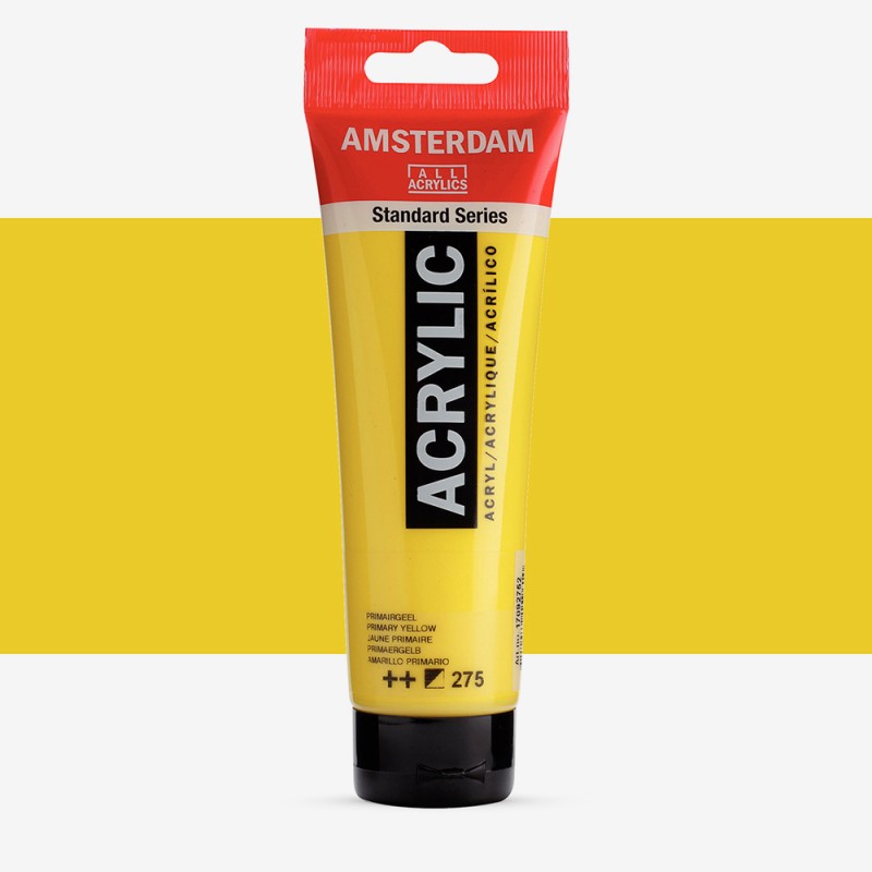 Amsterdam : Standart Akrilik Boya : 120 ml : Primary Yellow