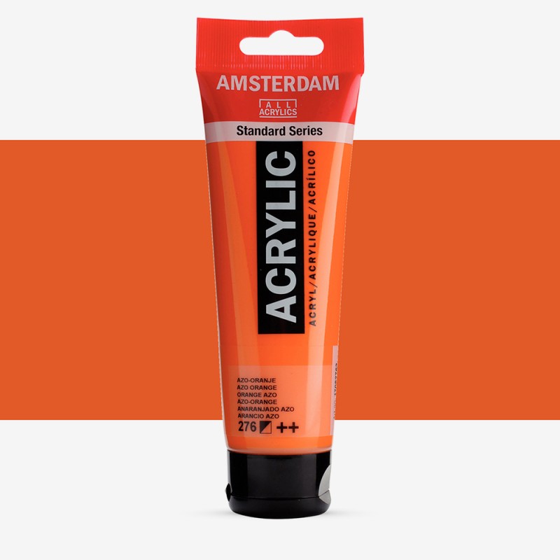 Amsterdam : Standart Akrilik Boya : 120 ml : Azo Orange
