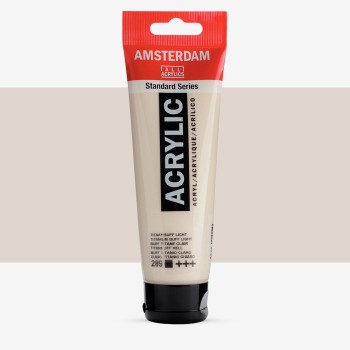 Amsterdam : Standart Akrilik Boya : 120 ml : Titanium Buff Light