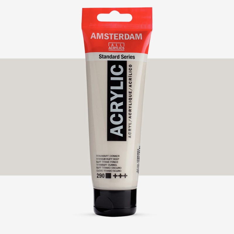 Amsterdam : Standart Akrilik Boya : 120 ml : Titanium Buff Deep