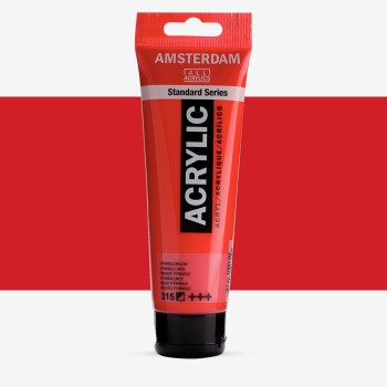 Amsterdam : Standart Akrilik Boya : 120 ml : Pyrrole Red