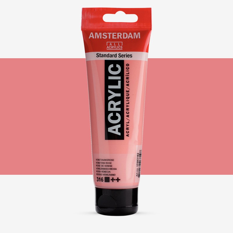 Amsterdam : Standart Akrilik Boya : 120 ml : Venetian Rose