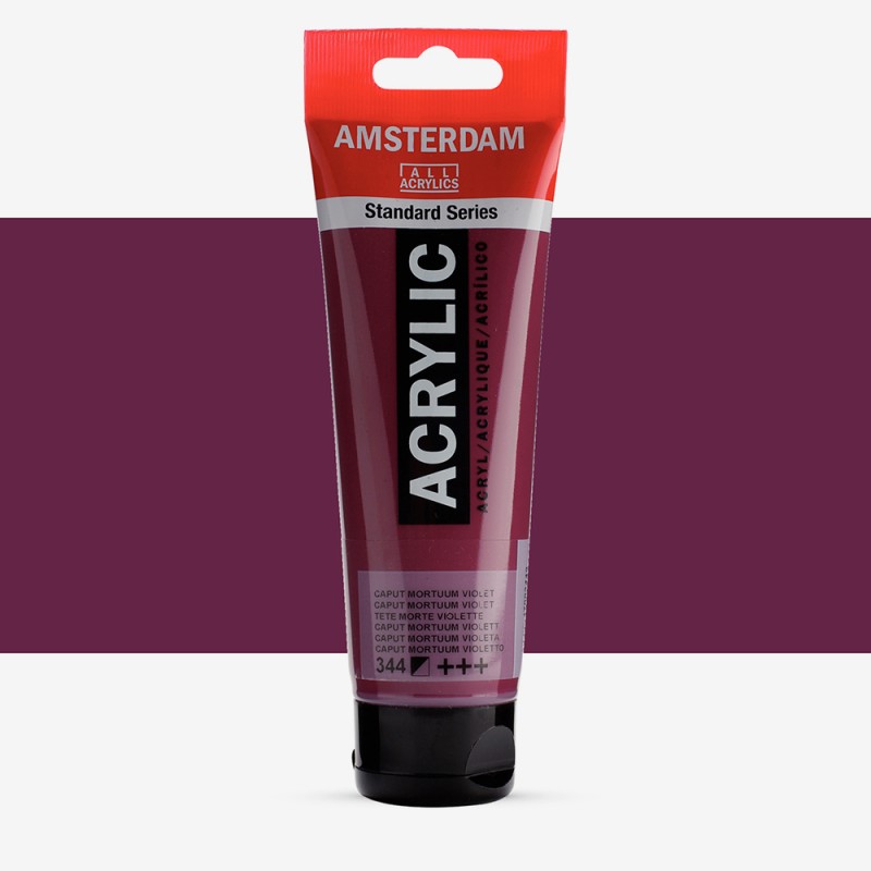 Amsterdam : Standart Akrilik Boya : 120 ml : Caput Mortuum Violet
