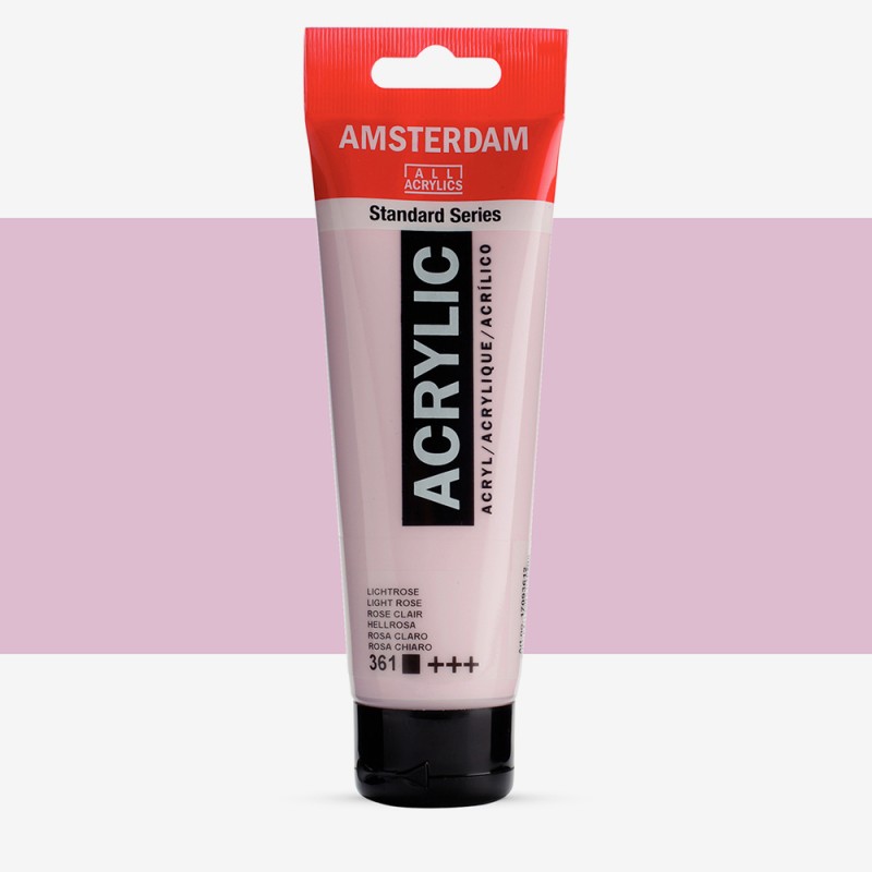 Amsterdam : Standart Akrilik Boya : 120 ml : Light Rose