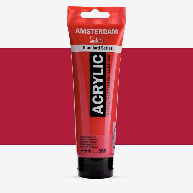 Amsterdam : Standart Akrilik Boya : 120 ml : Primary Magenta