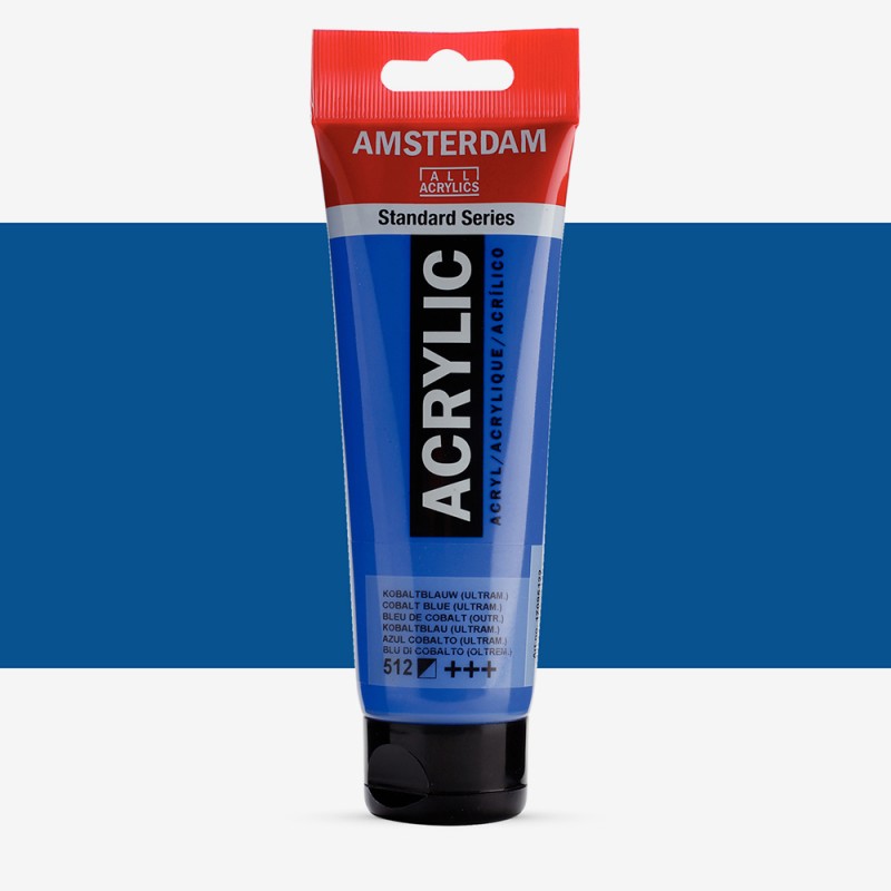Amsterdam : Standart Akrilik Boya : 120 ml : Cobalt Blue (Ultramarine)