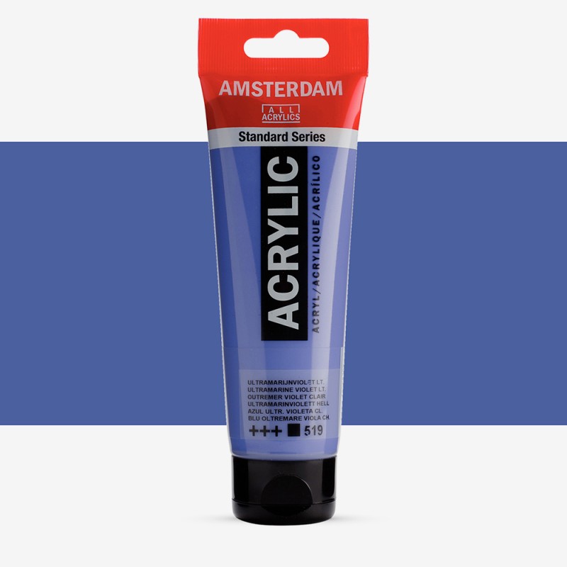Amsterdam : Standart Akrilik Boya : 120 ml : Ultramarine Violet Light