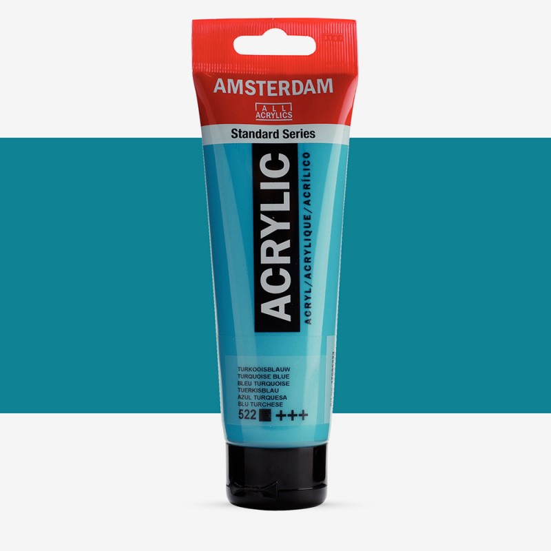 Amsterdam : Standart Akrilik Boya : 120 ml : Turquoise Blue