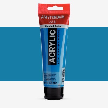 Amsterdam : Standart Akrilik Boya : 120 ml : Manganese Blue Phthalo