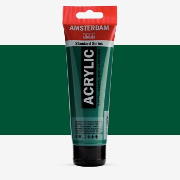 Amsterdam : Standart Akrilik Boya : 120 ml : Permanent Green Deep