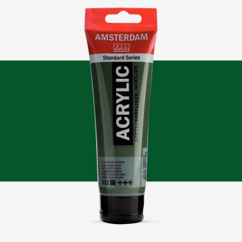 Amsterdam : Standart Akrilik Boya : 120 ml : Olive Green Deep