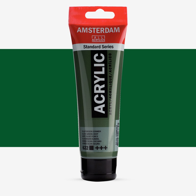 Amsterdam : Standart Akrilik Boya : 120 ml : Olive Green Deep