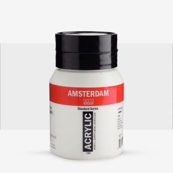 Amsterdam : Standart Akrilik Boya : 500 ml : Zinc White