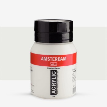 Amsterdam : Standart Akrilik Boya : 500 ml : Titanium White