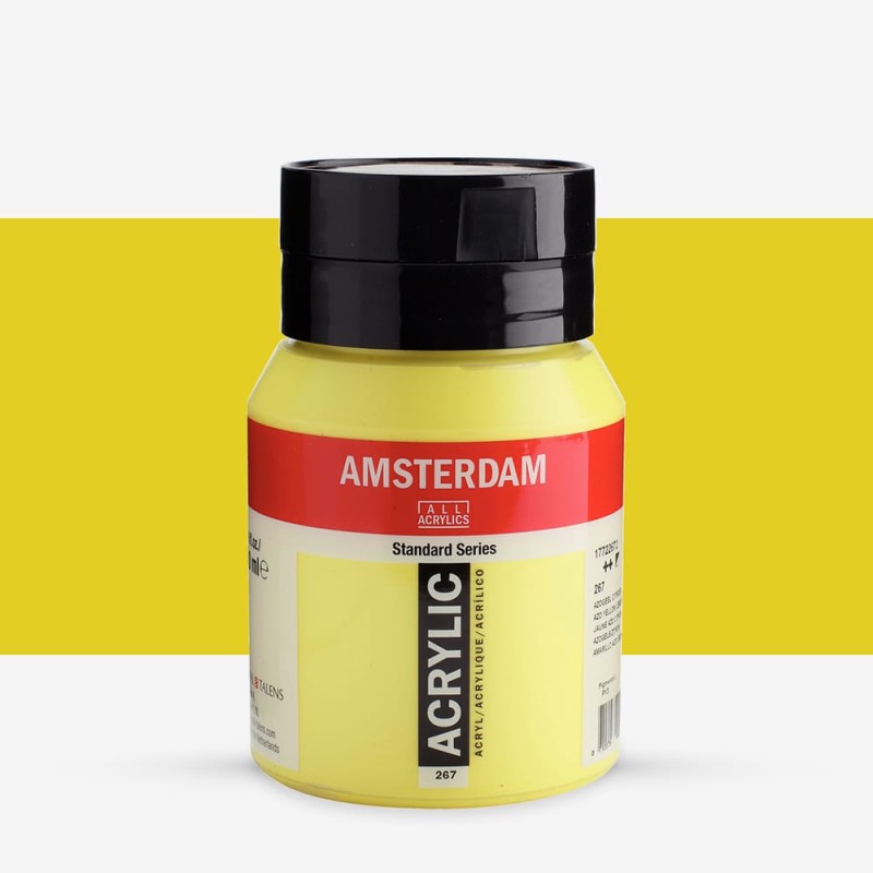 Amsterdam : Standart Akrilik Boya : 500 ml : Azo Yellow Lemon