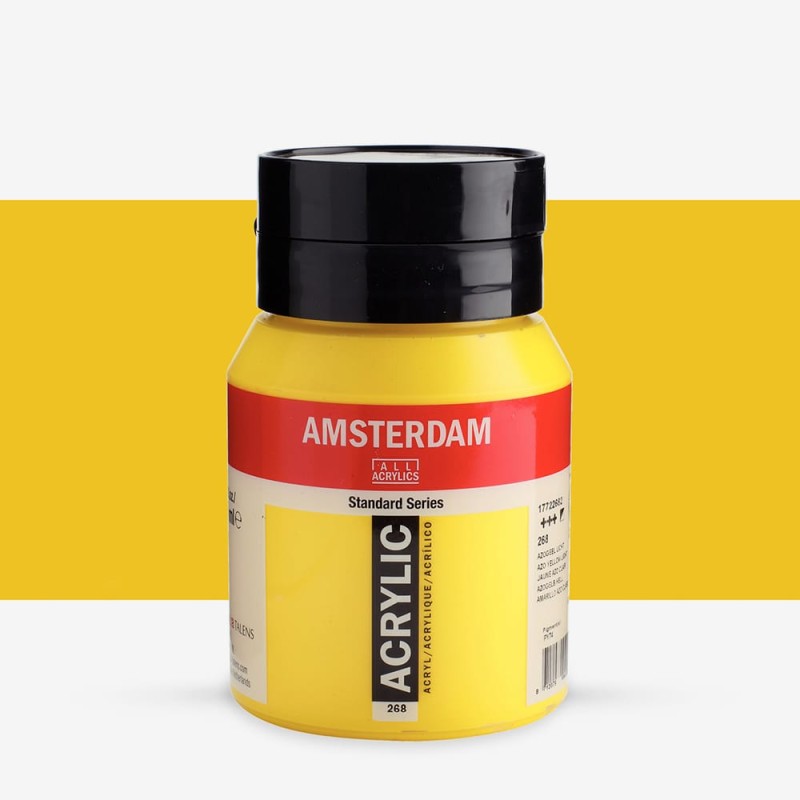 Amsterdam : Standart Akrilik Boya : 500 ml : Azo Yellow Light
