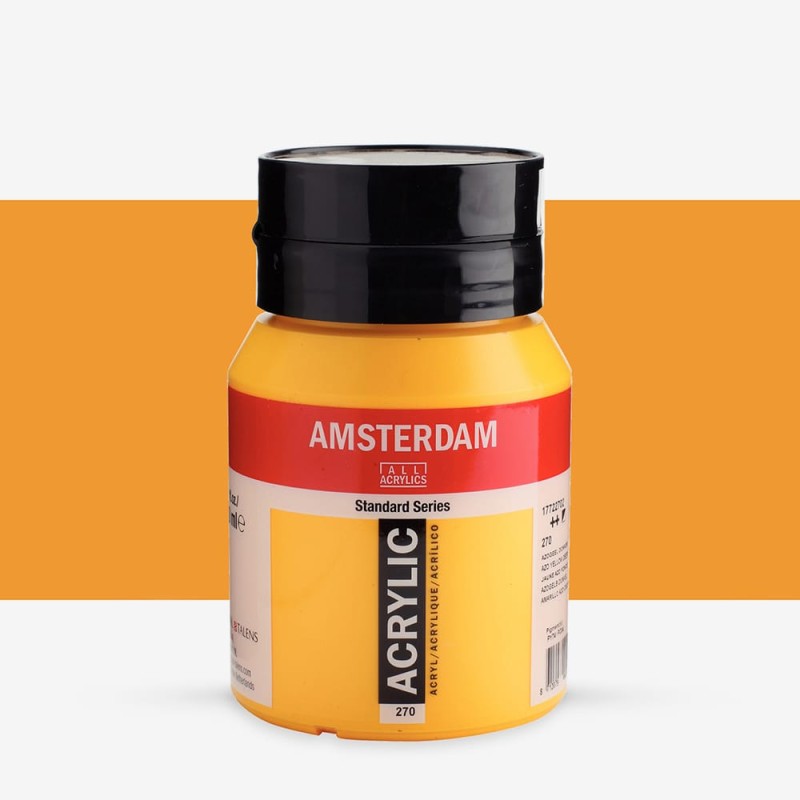 Amsterdam : Standart Akrilik Boya : 500 ml : Azo Yellow Deep