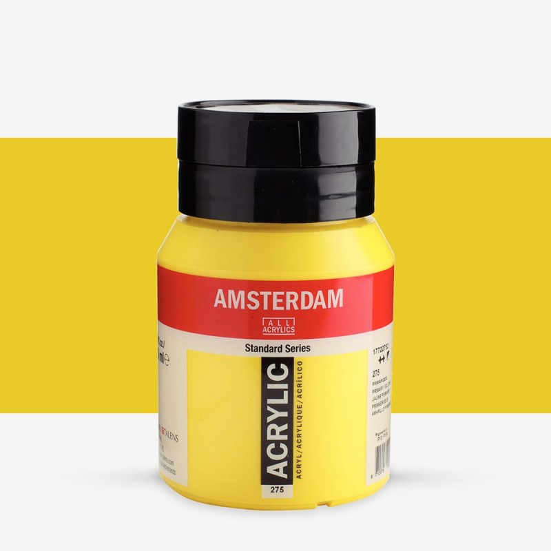 Amsterdam : Standart Akrilik Boya : 500 ml : Primary Yellow