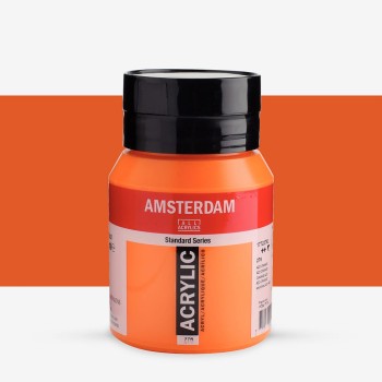 Amsterdam : Standart Akrilik Boya : 500 ml : Azo Orange