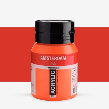 Amsterdam : Standart Akrilik Boya : 500 ml : Vermilion