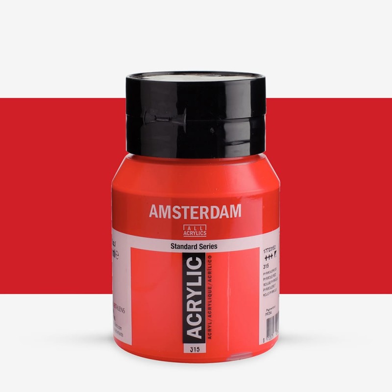 Amsterdam : Standart Akrilik Boya : 500 ml : Pyrrole Red