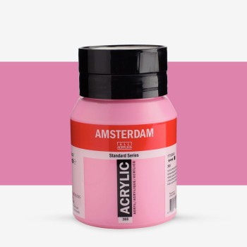 Amsterdam : Standart Akrilik Boya : 500 ml : Quinacridone Rose Light
