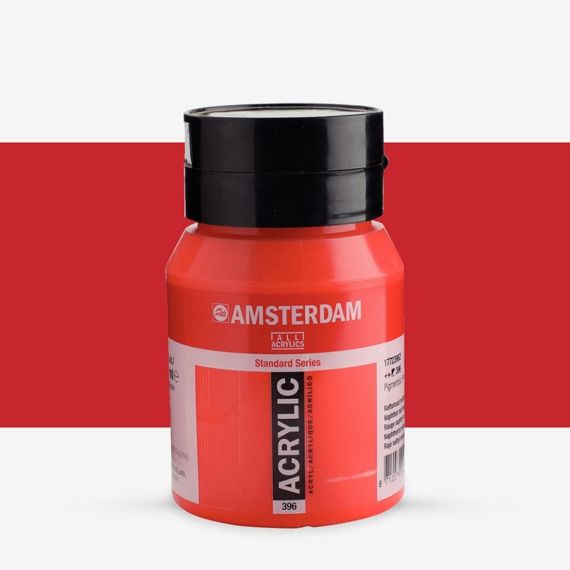 Amsterdam : Standart Akrilik Boya : 500 ml : Naphthol Red Medium