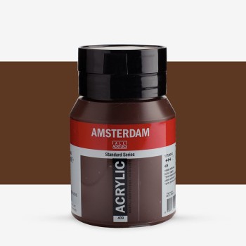 Amsterdam : Standart Akrilik Boya : 500 ml : Burnt Umber