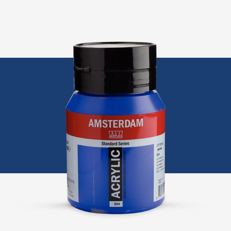 Amsterdam : Standart Akrilik Boya : 500 ml : Ultramarine