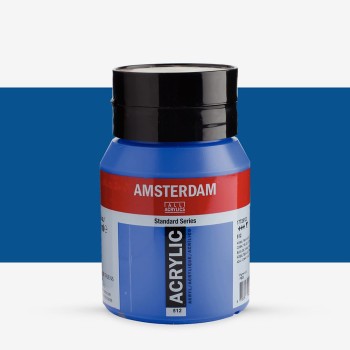 Amsterdam : Standart Akrilik Boya : 500 ml : Cobalt Blue (Ultramarine)