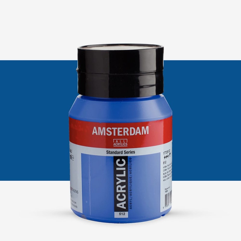 Amsterdam : Standart Akrilik Boya : 500 ml : Cobalt Blue (Ultramarine)