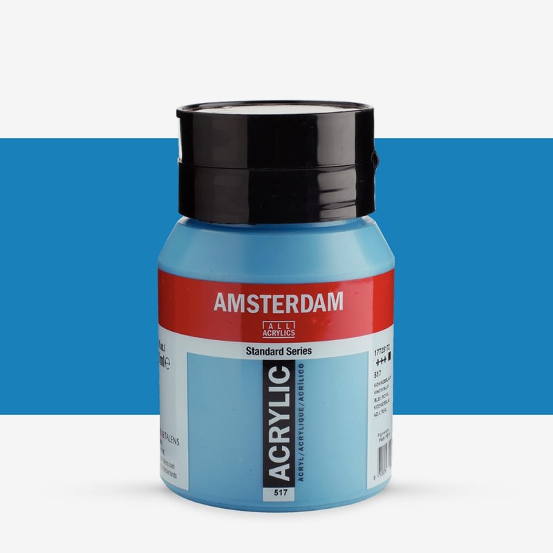 Amsterdam : Standart Akrilik Boya : 500 ml : King's Blue