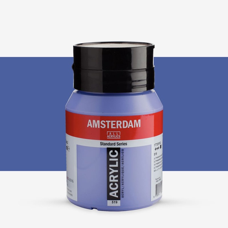 Amsterdam : Standart Akrilik Boya : 500 ml : Ultramarine Violet Light