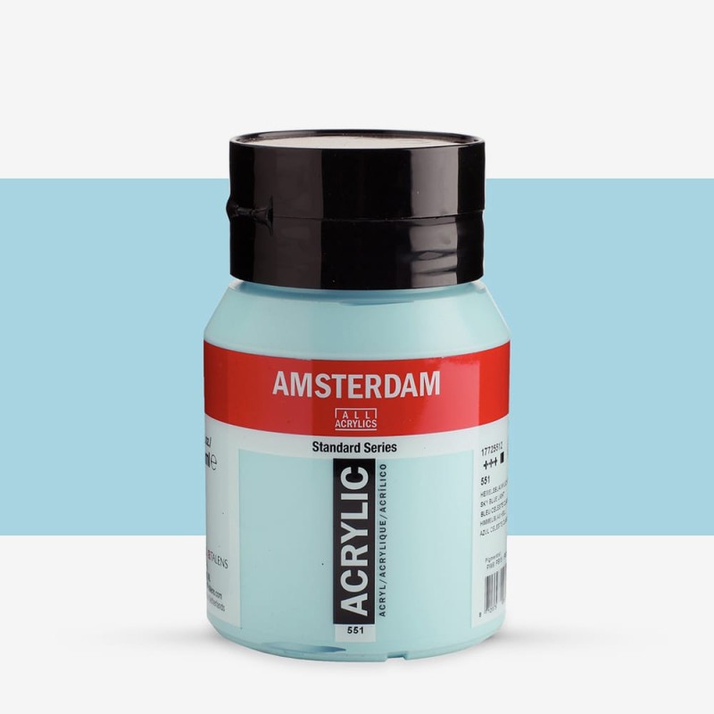 Amsterdam : Standart Akrilik Boya : 500 ml : Sky Blue Light