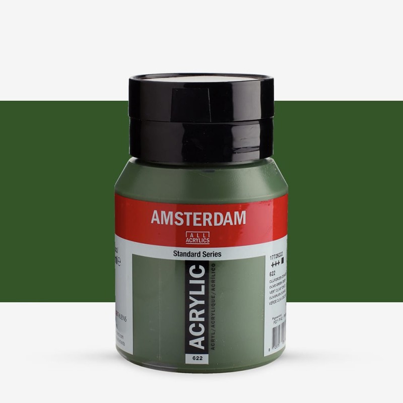 Amsterdam : Standart Akrilik Boya : 500 ml : Olive Green Deep