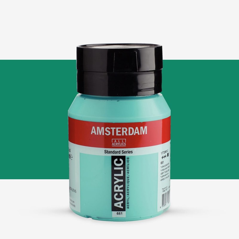 Amsterdam : Standart Akrilik Boya : 500 ml : Turquoise Green