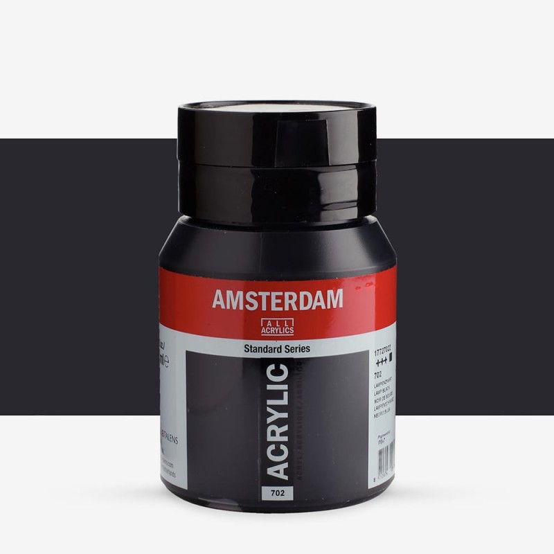 Amsterdam : Standart Akrilik Boya : 500 ml : Lamp Black