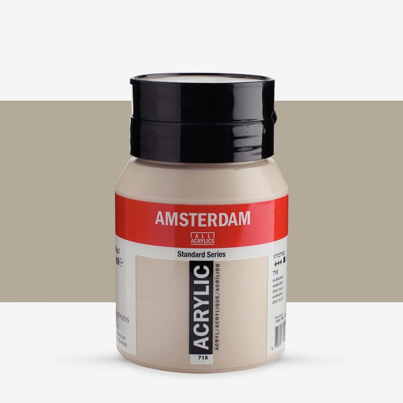 Amsterdam : Standart Akrilik Boya : 500 ml : Warm Grey