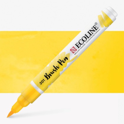 Talens : Ecoline : Fırça Uçlu Kalem : Light Yellow