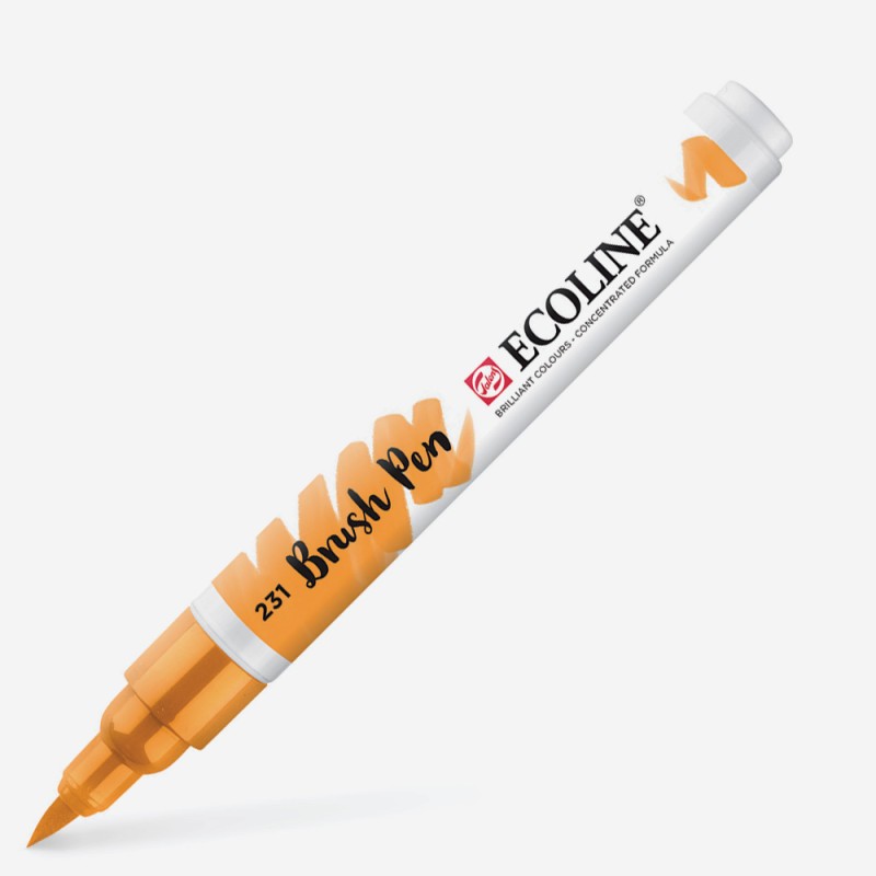 Talens : Ecoline : Fırça Uçlu Kalem : Gold Ochre